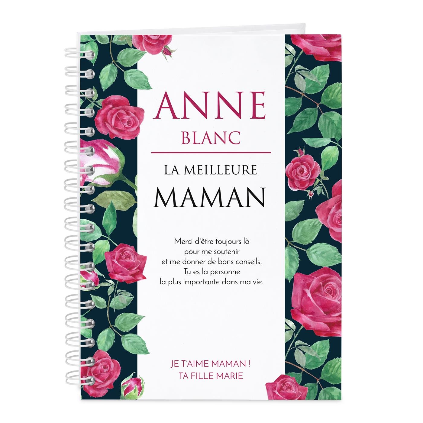 Murrano Personalized Notebook for Mom