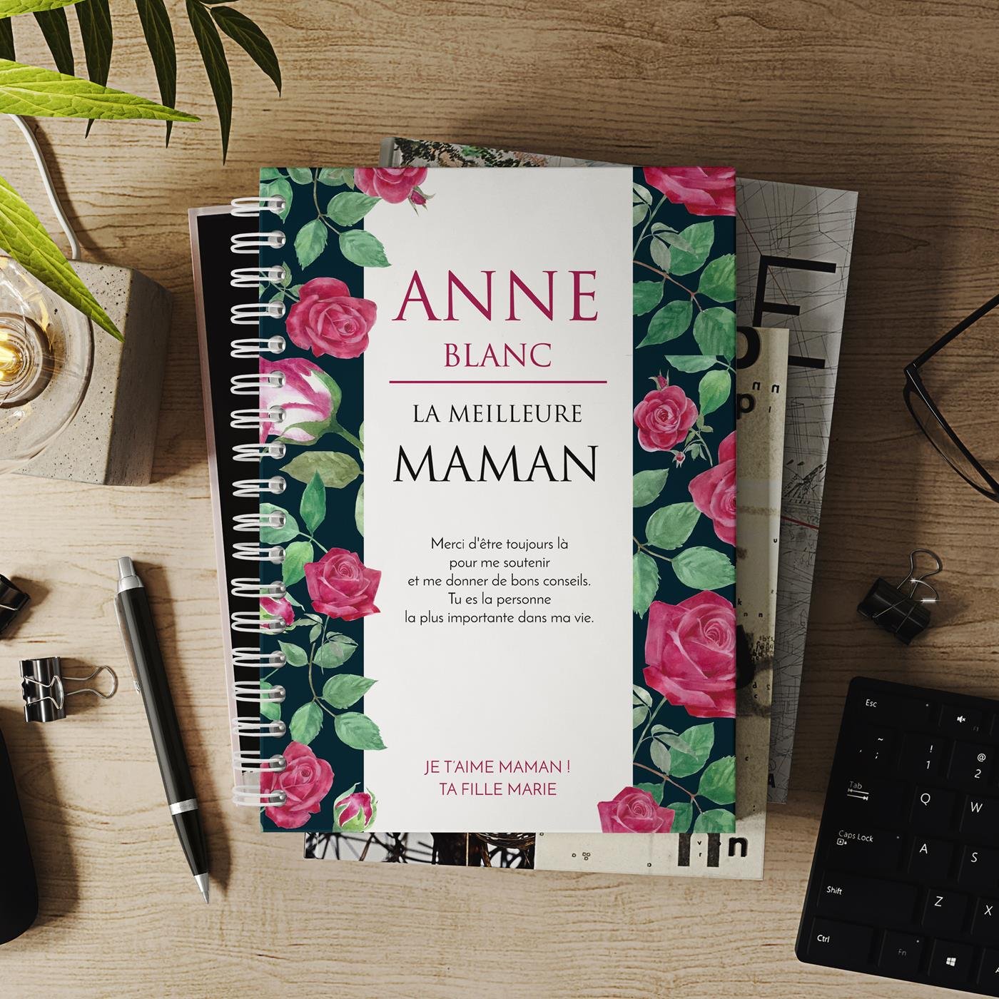 Murrano Personalized Notebook for Mom