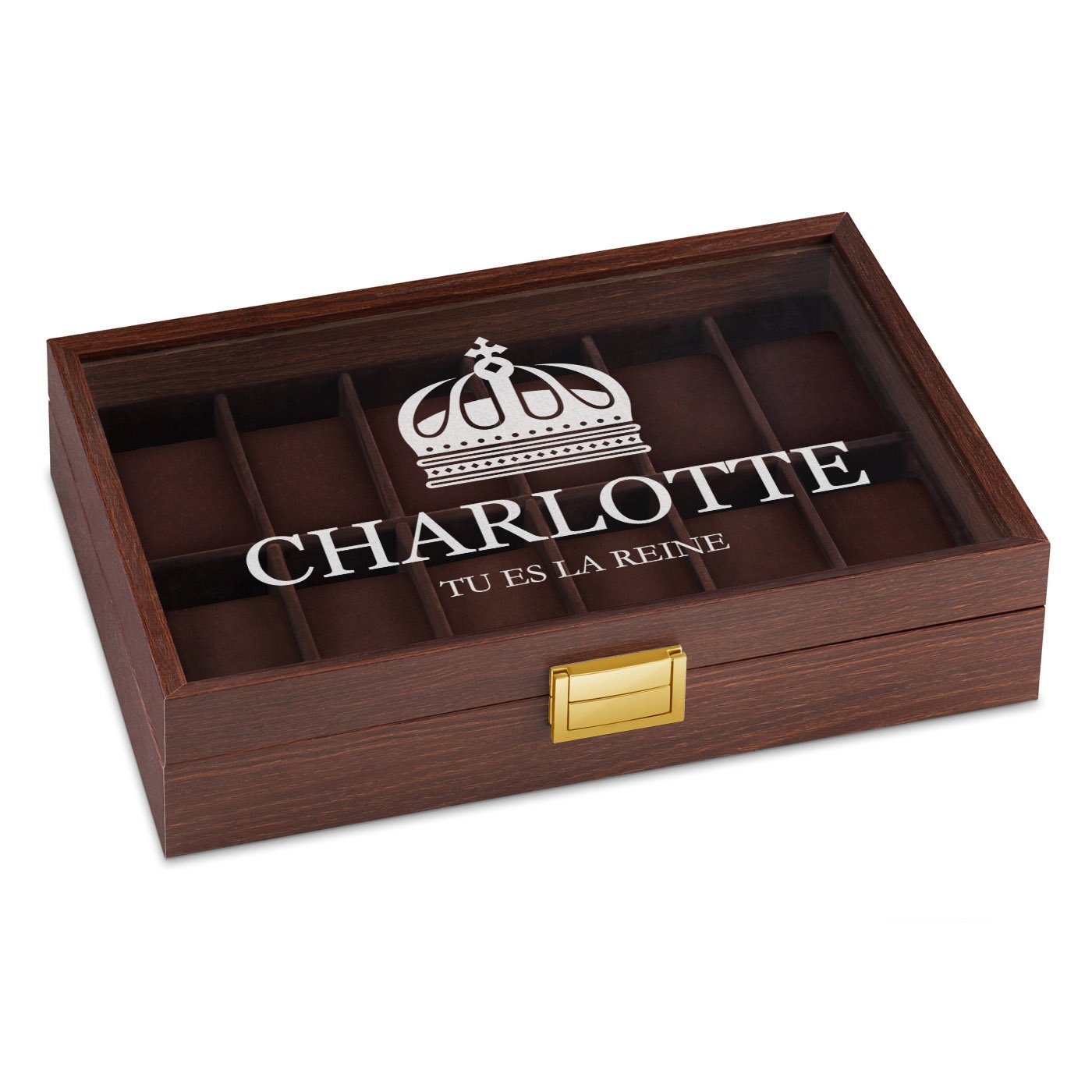 Murrano Personalized Watch Box for a Friend's Birthday