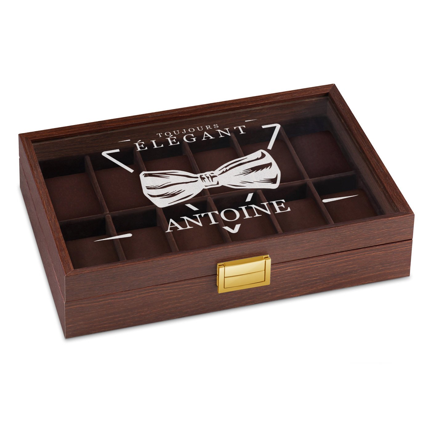 Murrano Customized Watch Box for a Stylish Man's Birthday