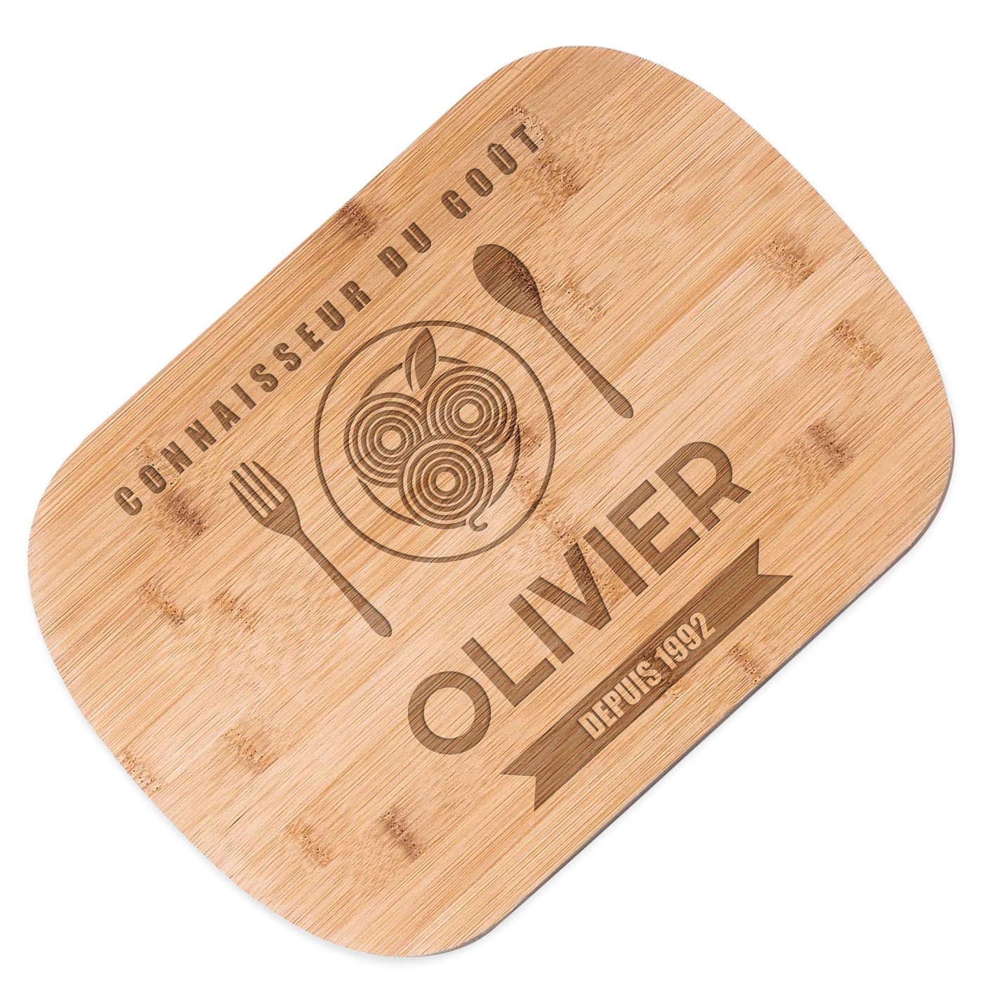 Murrano Personalized Bamboo Cutting Board