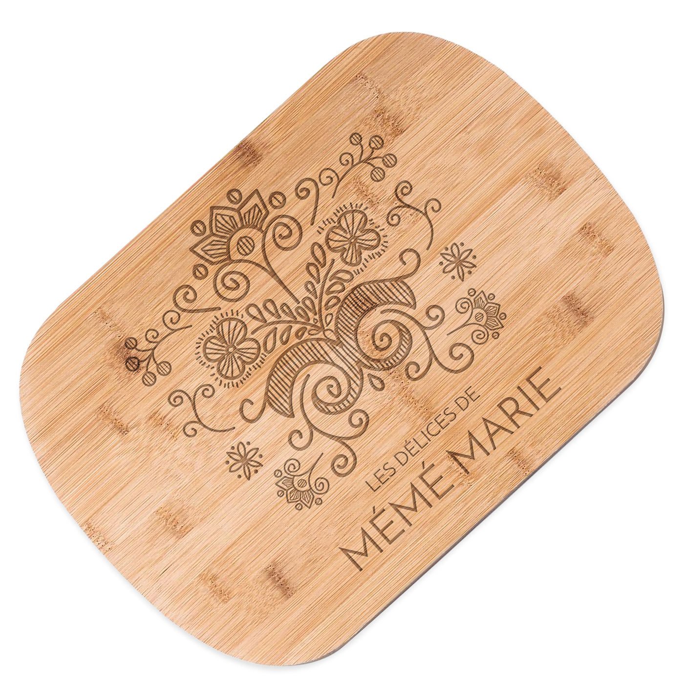 Murrano Personalized Bamboo Cutting Board for Grandma's Birthday