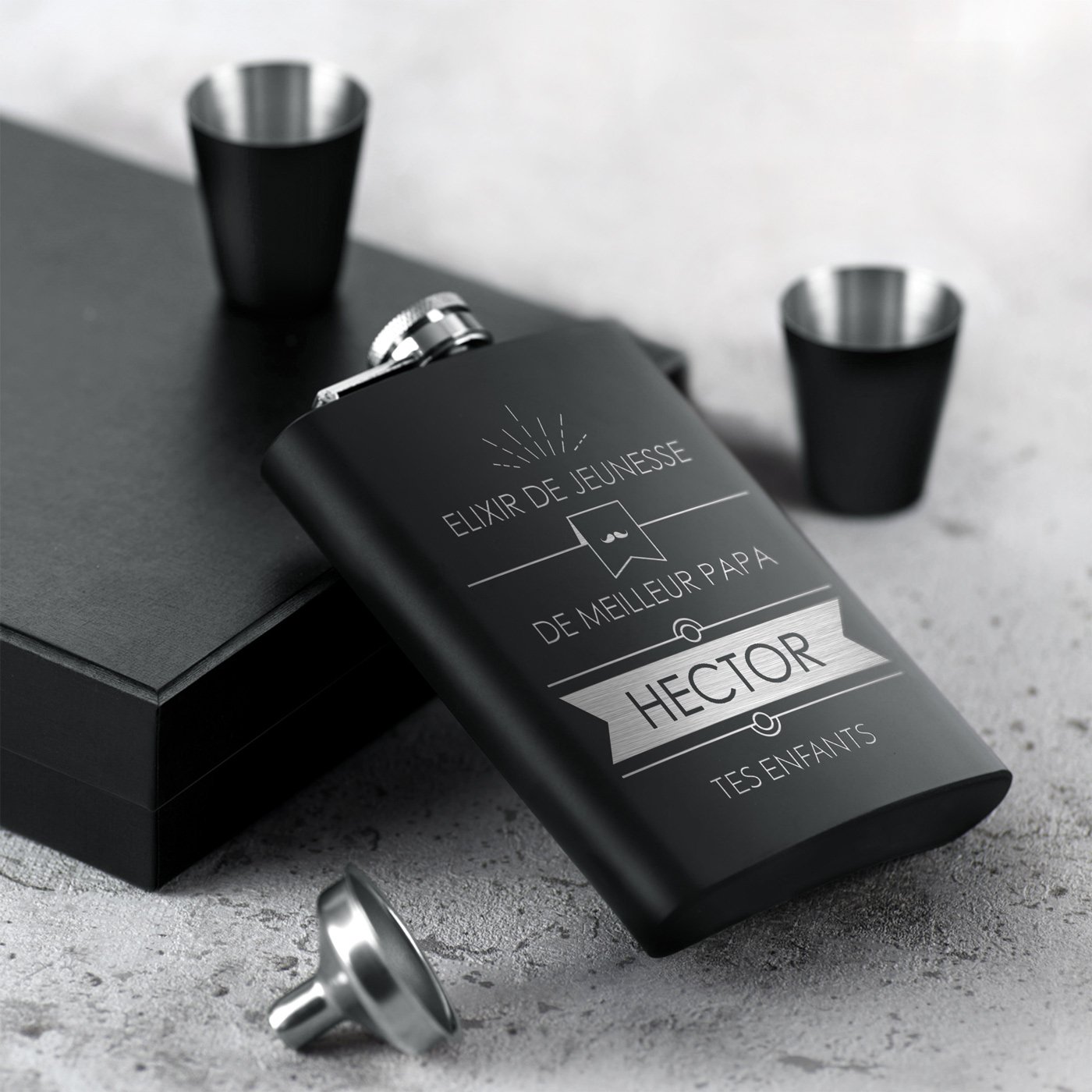 Personalized Flask for the Best Dad