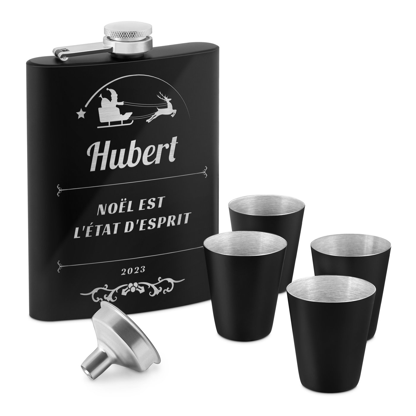Murrano Personalized Flask for Brother