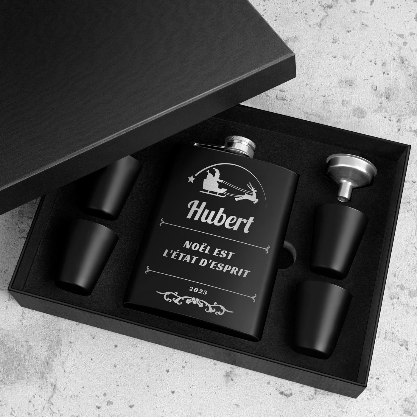 Murrano Personalized Flask for Brother