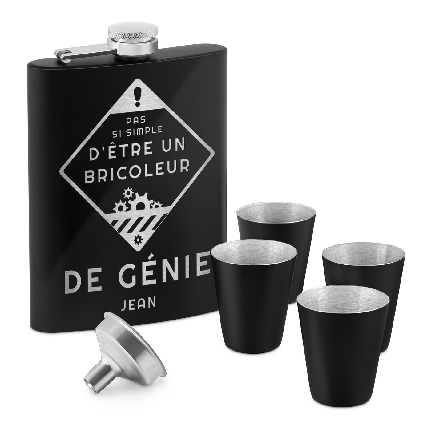 Murrano Customizable Flask for Engineer