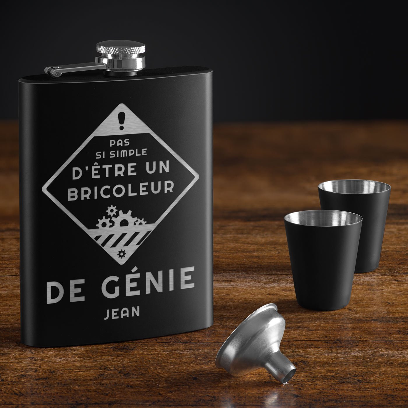 Murrano Customizable Flask for Engineer
