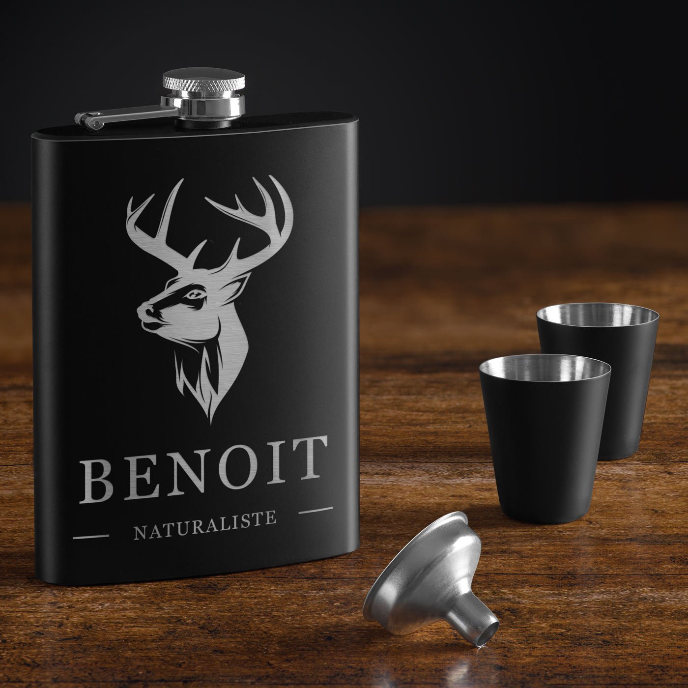 Murrano Customizable Flask for Hunter
