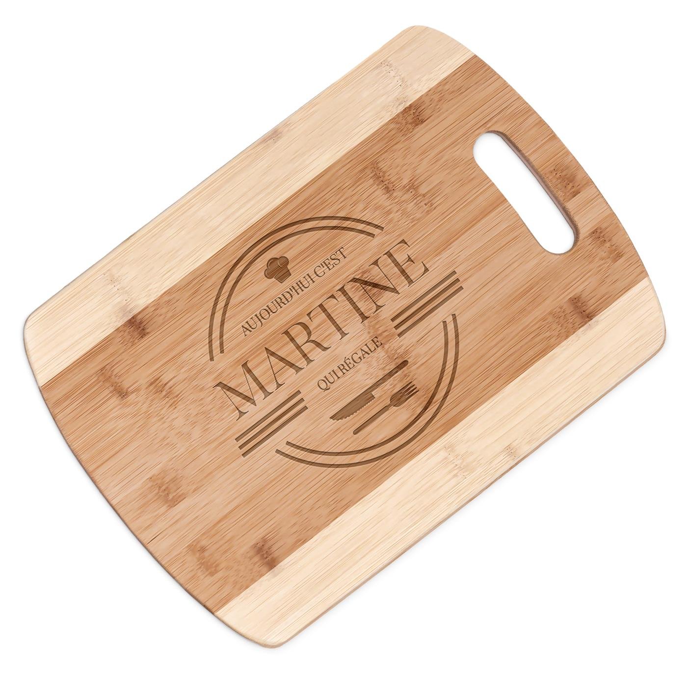 Murrano Personalized Bamboo Cutting Board for Her