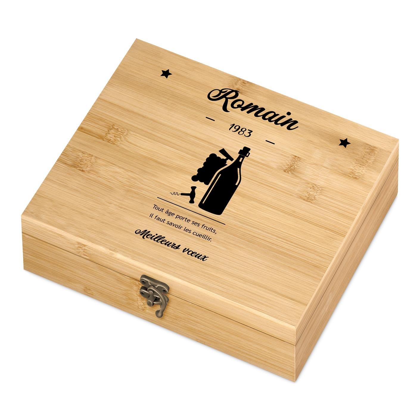 Murrano Personalized Wine Accessory Set