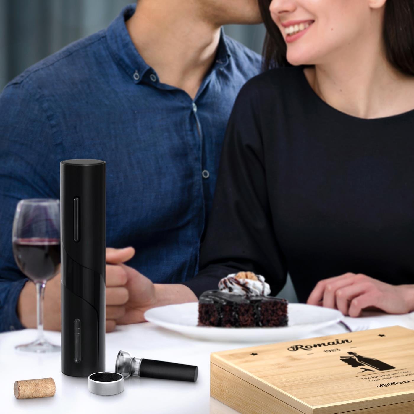 Murrano Personalized Wine Accessory Set