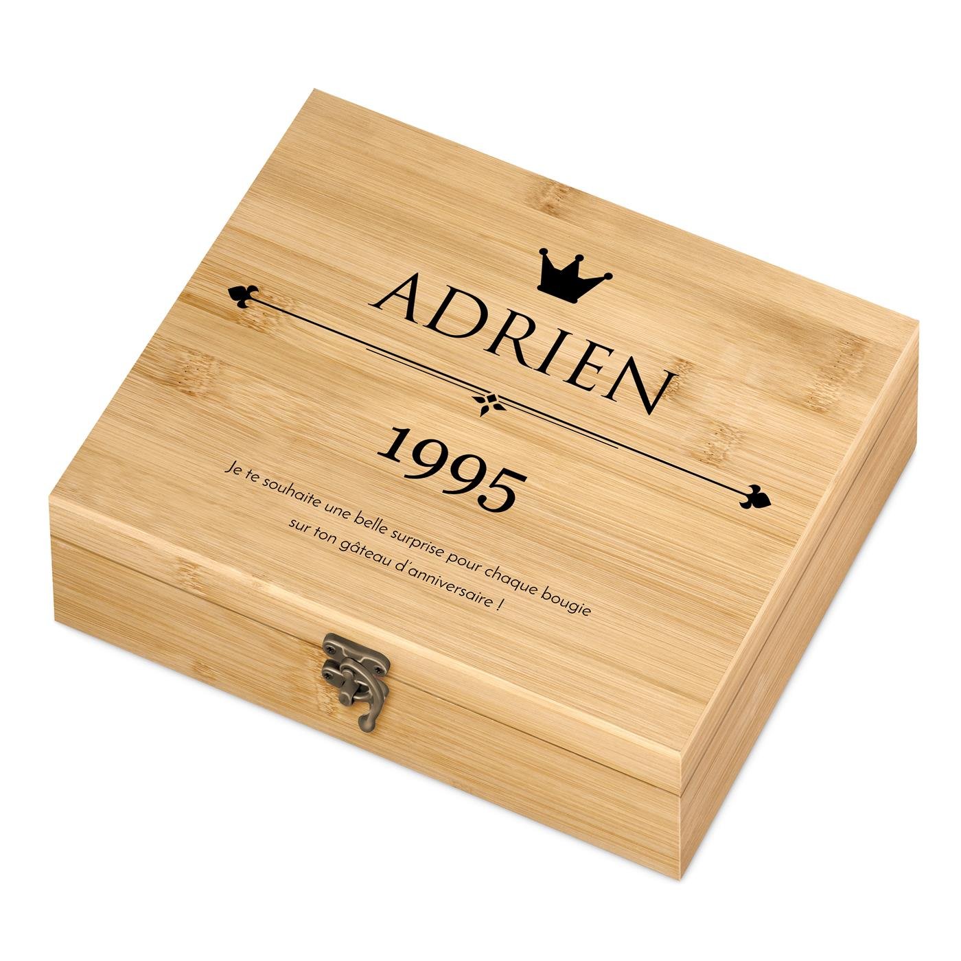 Murrano Wine Accessory Set with Custom Case for Him
