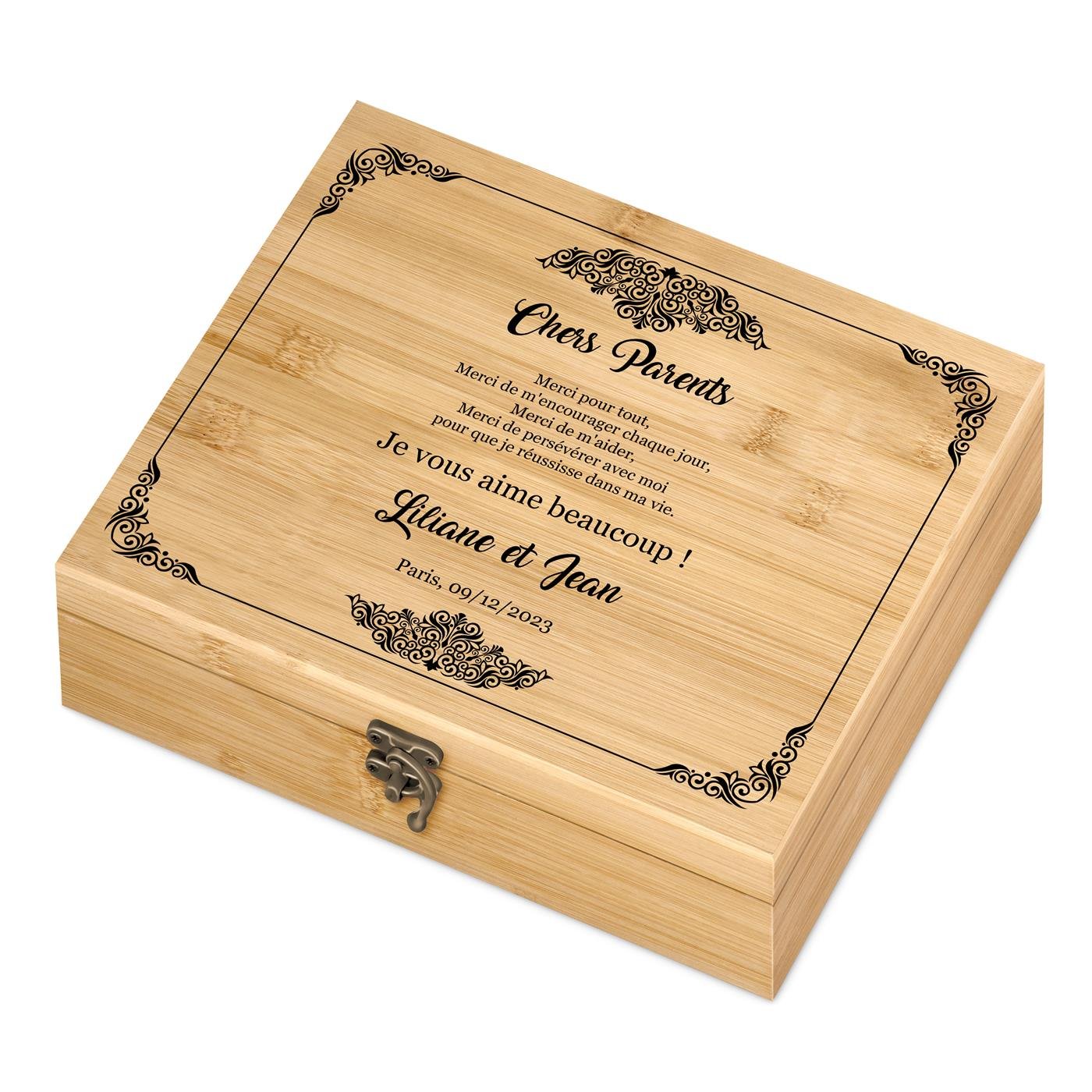 Murrano Customized Wine Accessory Set for Parents