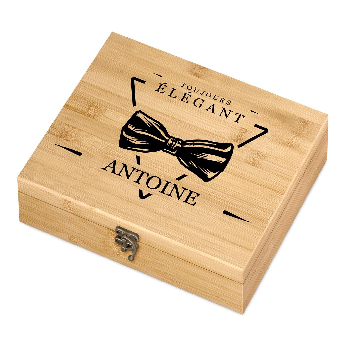 Murrano Wine Accessory Set with Personalized Box for Father's Day