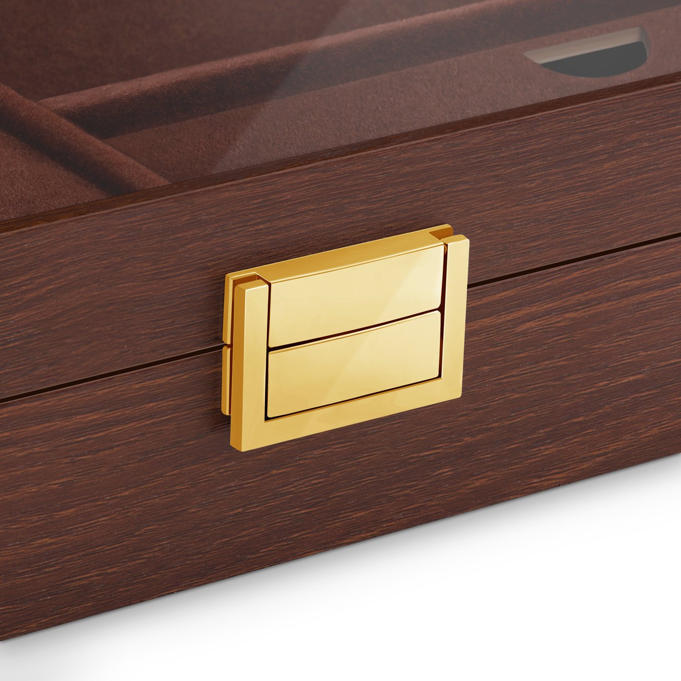 Murrano Customized Watch and Glasses Box for a Couple