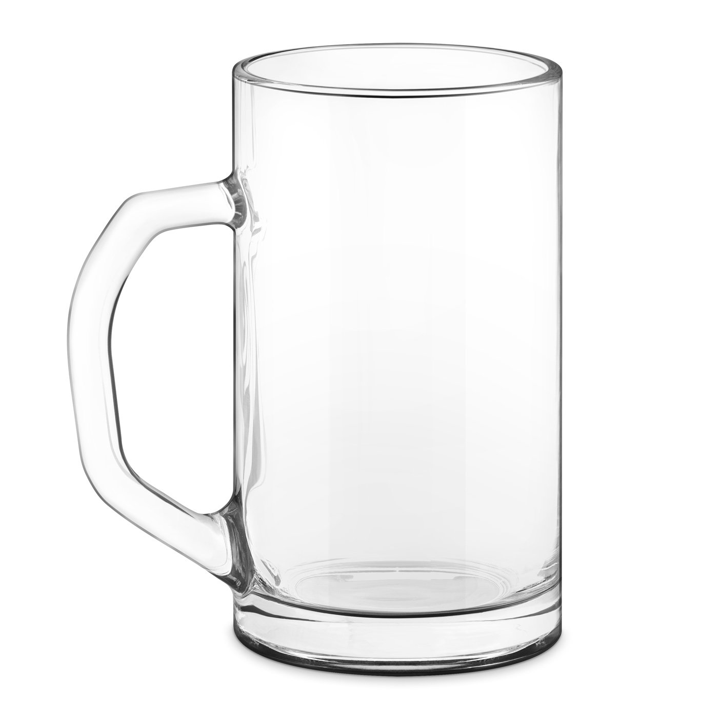 Tasse à bière géométrique Murrano avec gravure laser pour les amateurs de bière