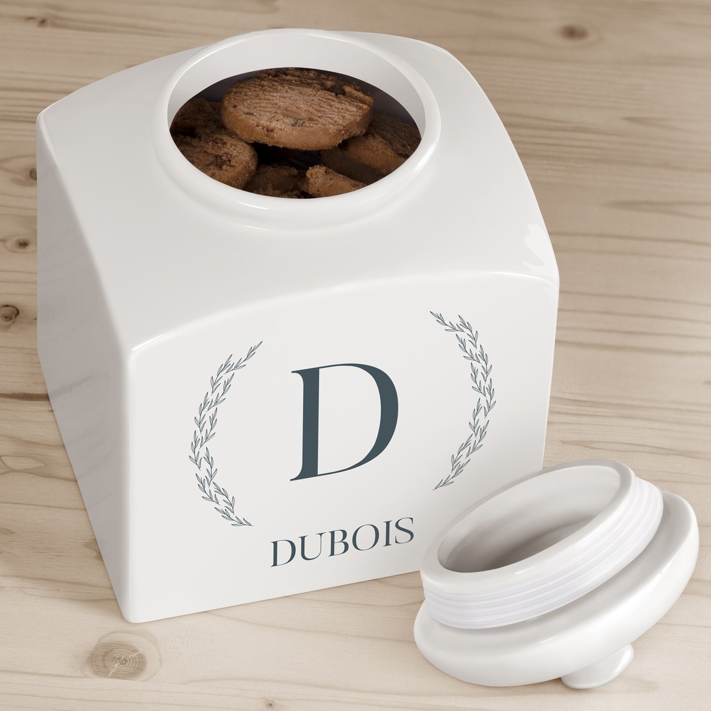 Jarra de galletas cerámica personalizada Murrano