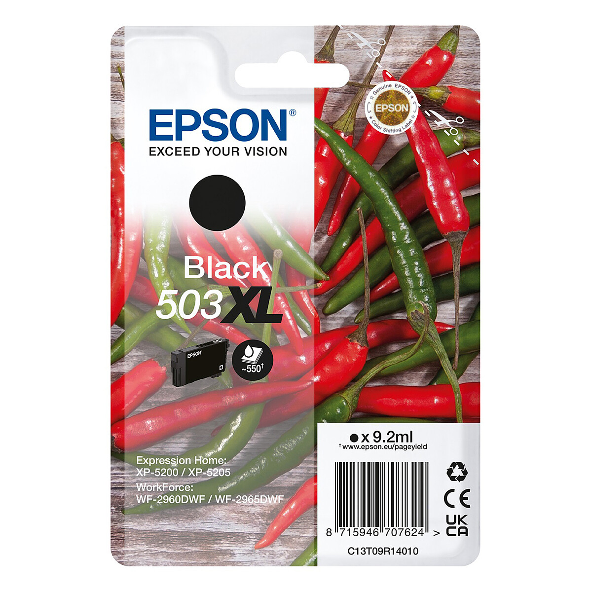 Epson Piment 503XL Noir