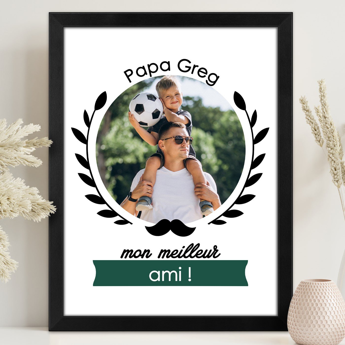 Murrano Personalized Framed Poster for Dad