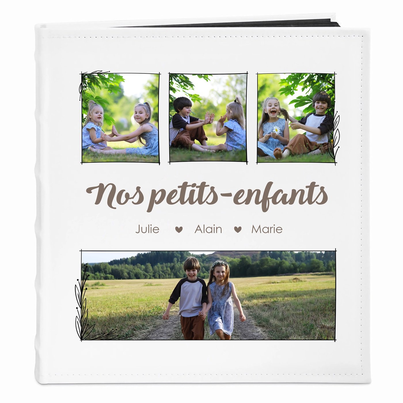 Murrano Custom Photo Album for Grandparents