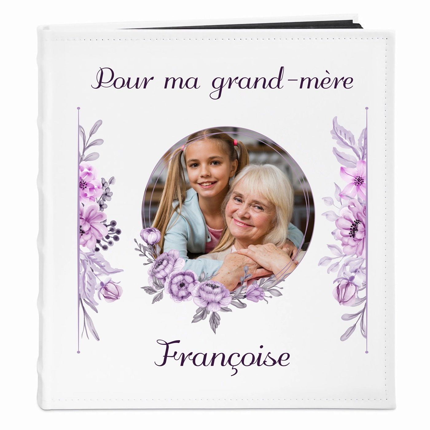 Murrano Personalized Photo Album for Grandma