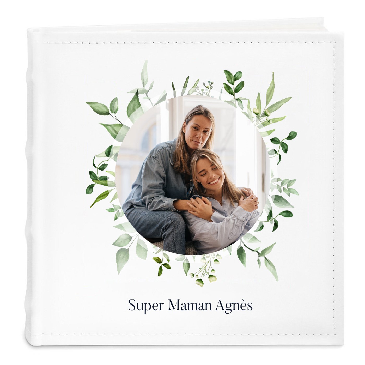 Álbum de fotos personalizado Murrano para el Día de las Madres