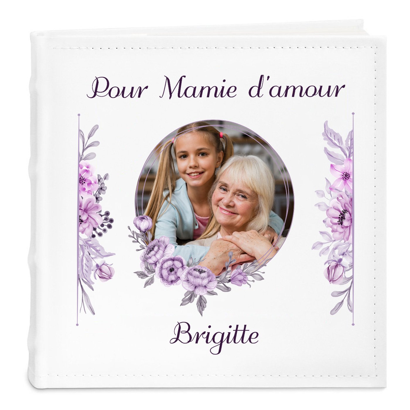 Murrano Personalized Photo Album for Grandmother's Day