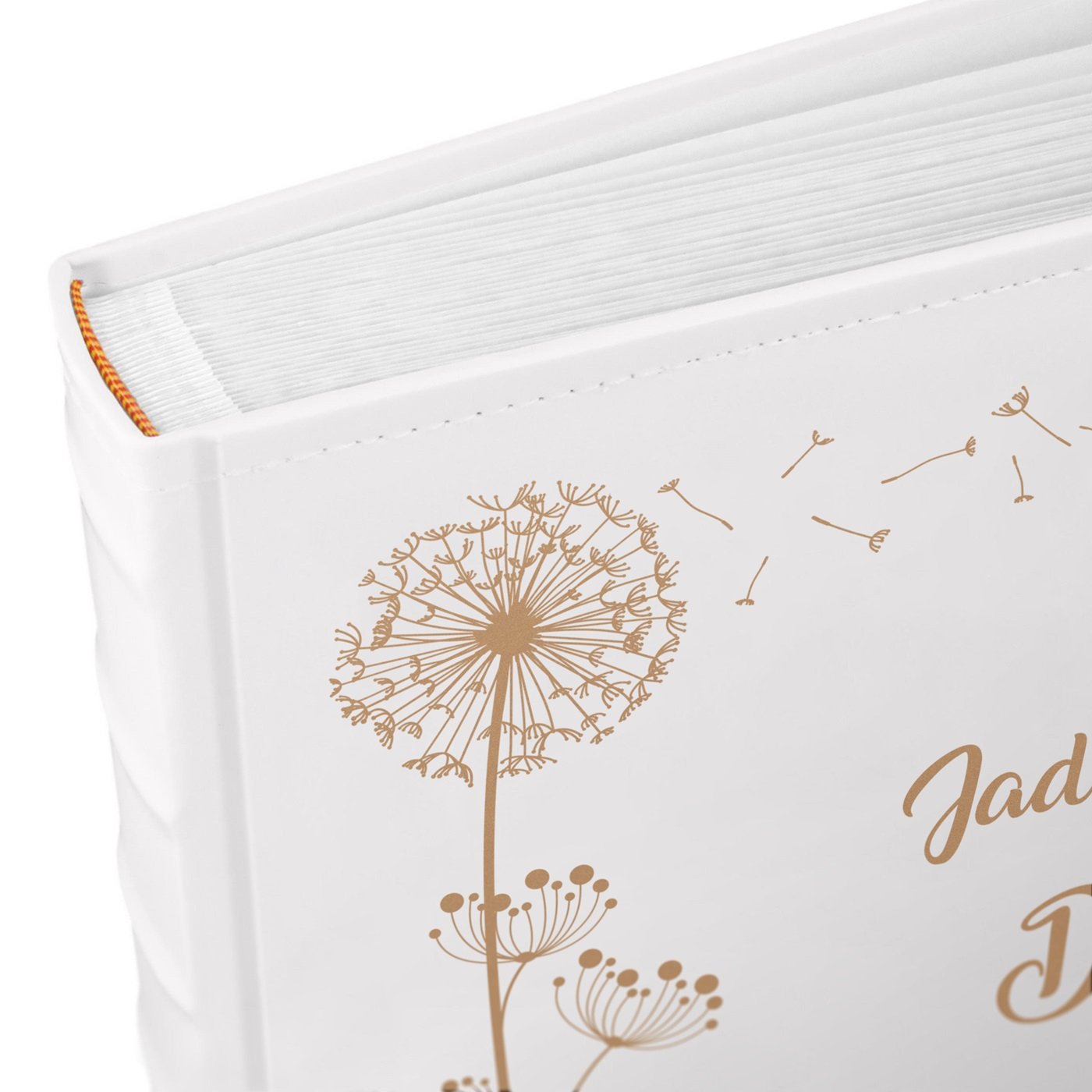 Murrano Large Photo Album with Customization for Friends Moving Gift