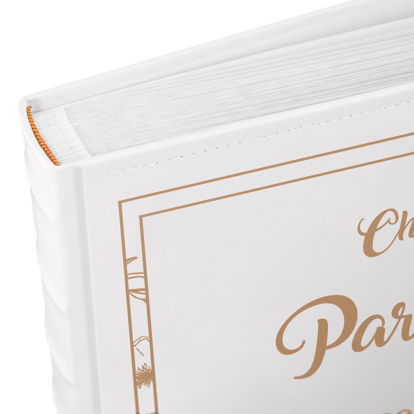 Murrano Large Format Photo Album with Personalization for Parents and Grandparents