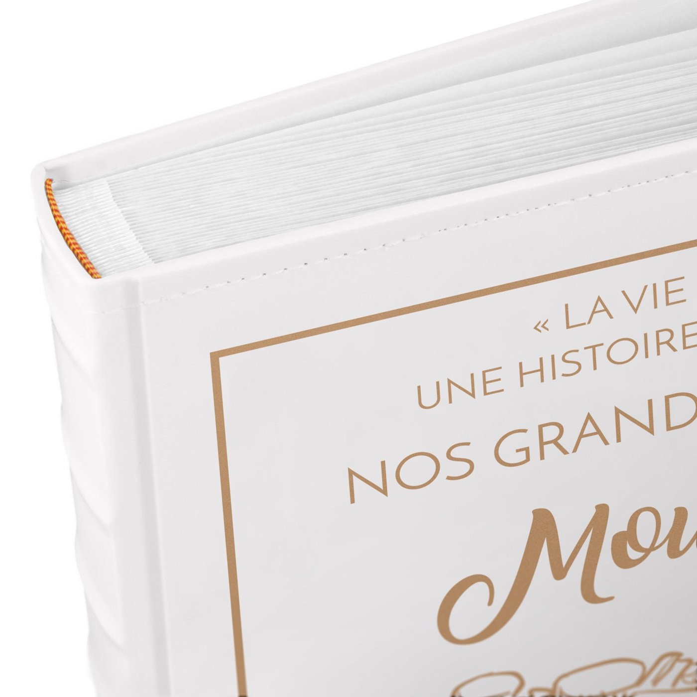 Murrano Large Format Photo Album with Customization for Grandparents