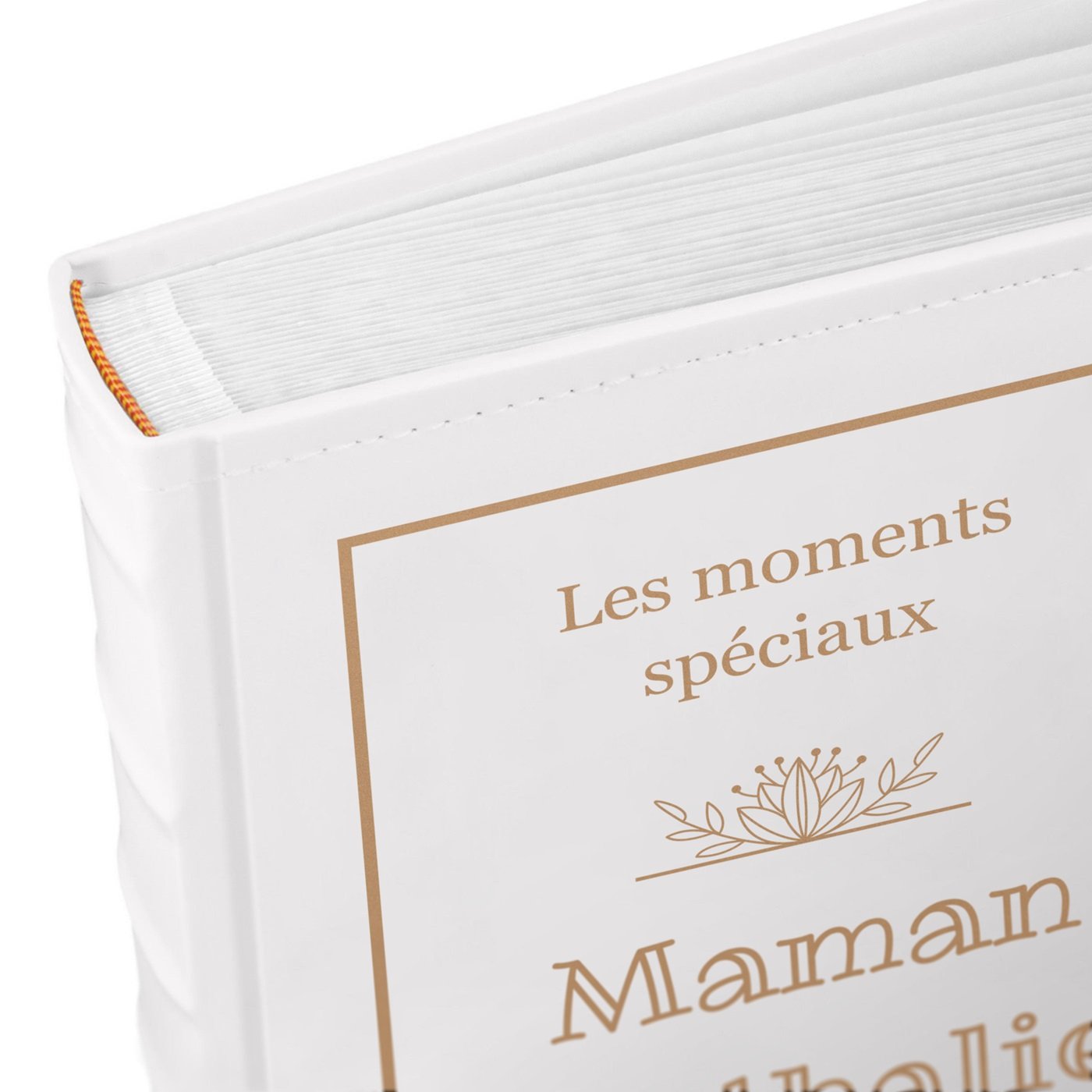 Album photo Murrano personnalisé grand format pour maman