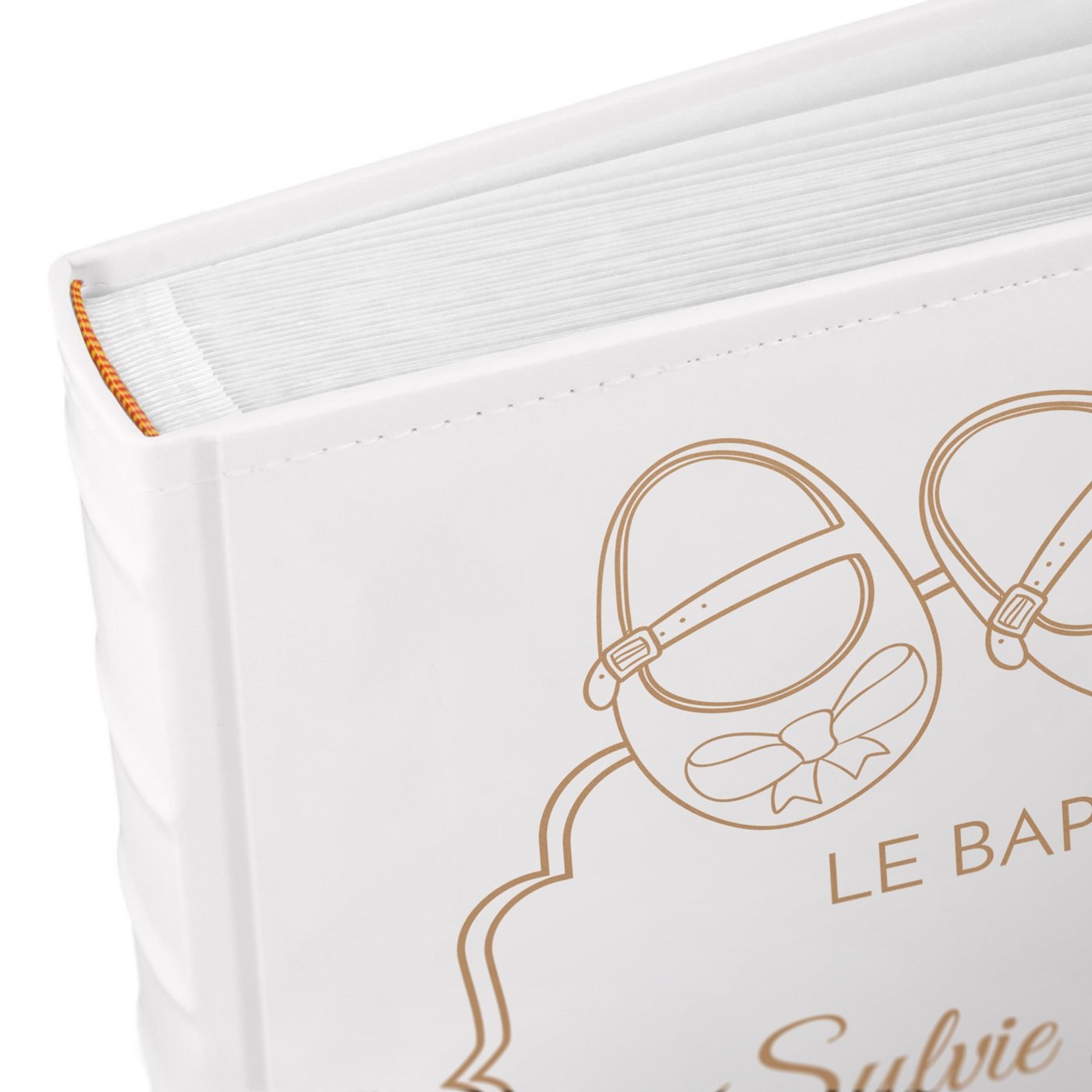 Album photo personnalisé grand format pour le baptême d'une fille - Murrano