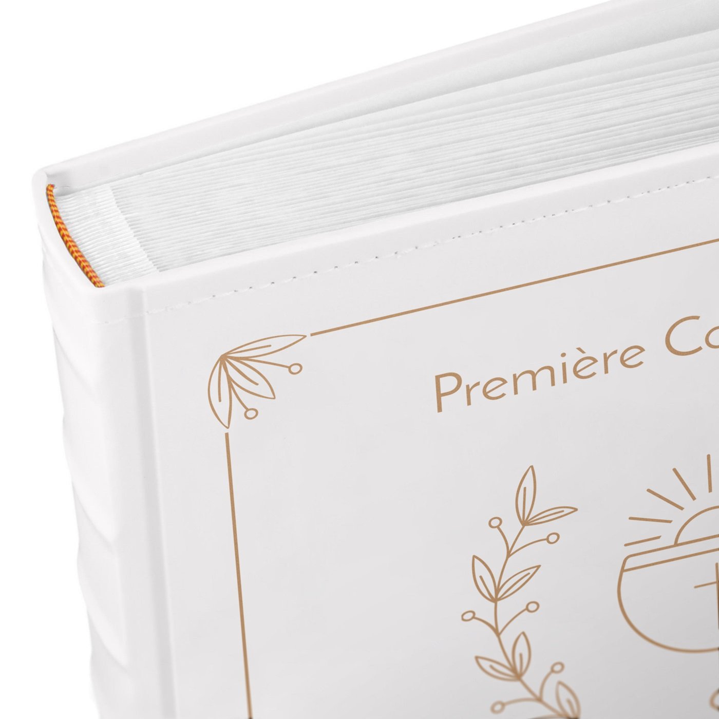 Murrano Personalized Large Format Photo Album for a Girl's First Communion