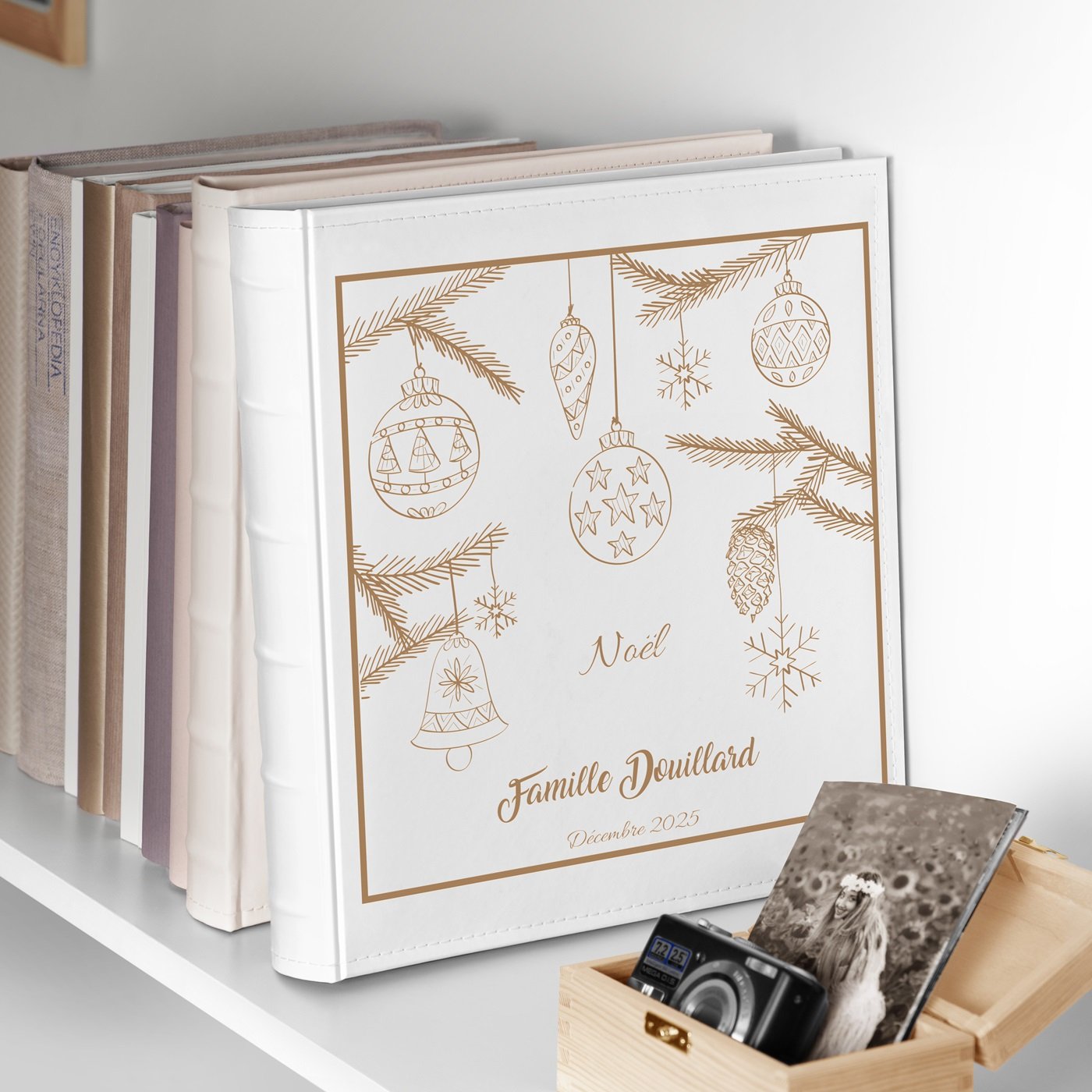 Album photo Murrano grand format - Noël en famille