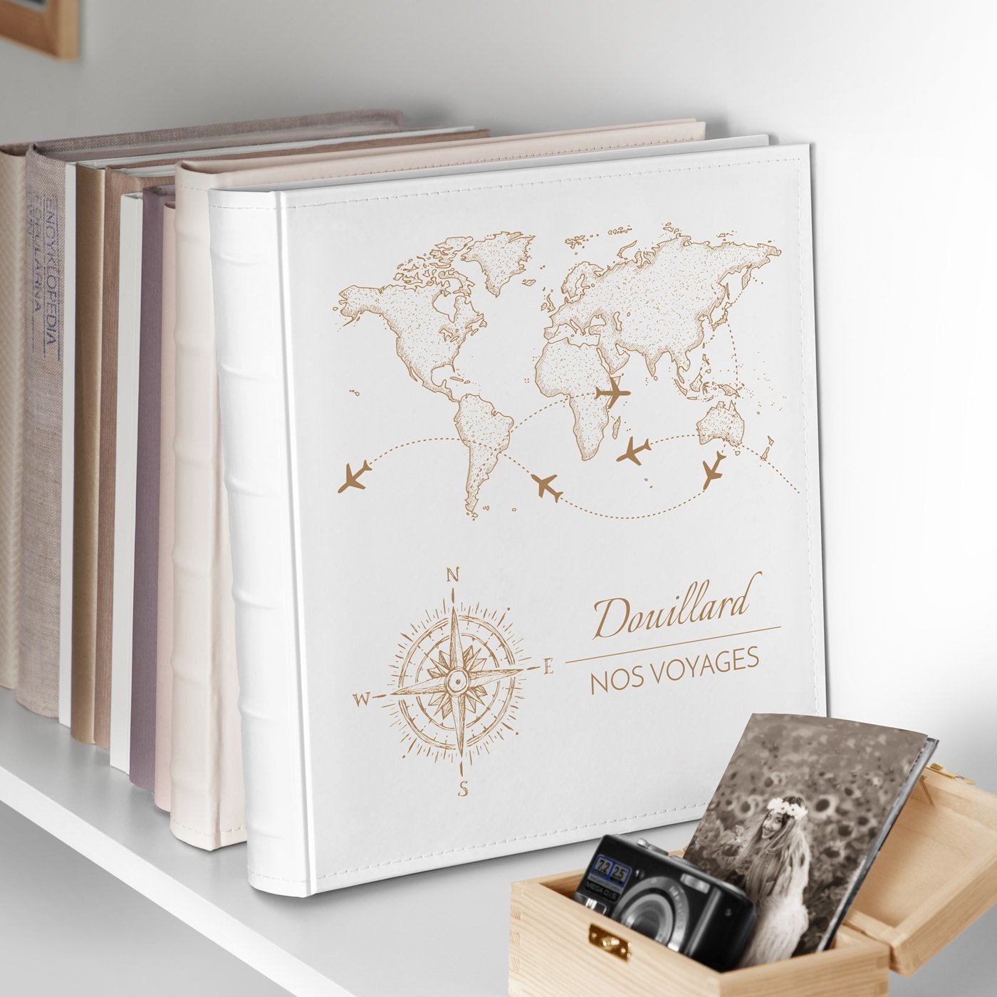 Murrano Large Photo Album with Customization for a Graduation