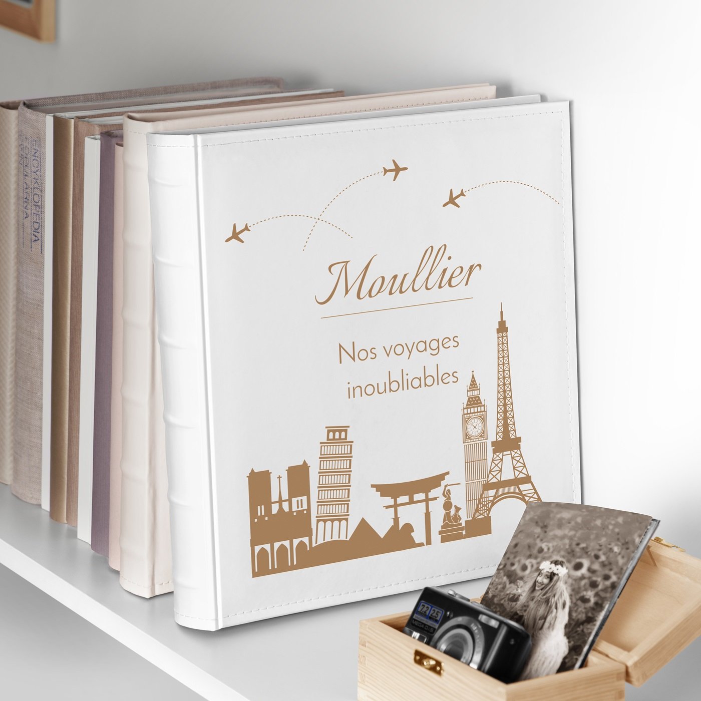 Murrano Large Photo Album with Personalization for Loved Ones
