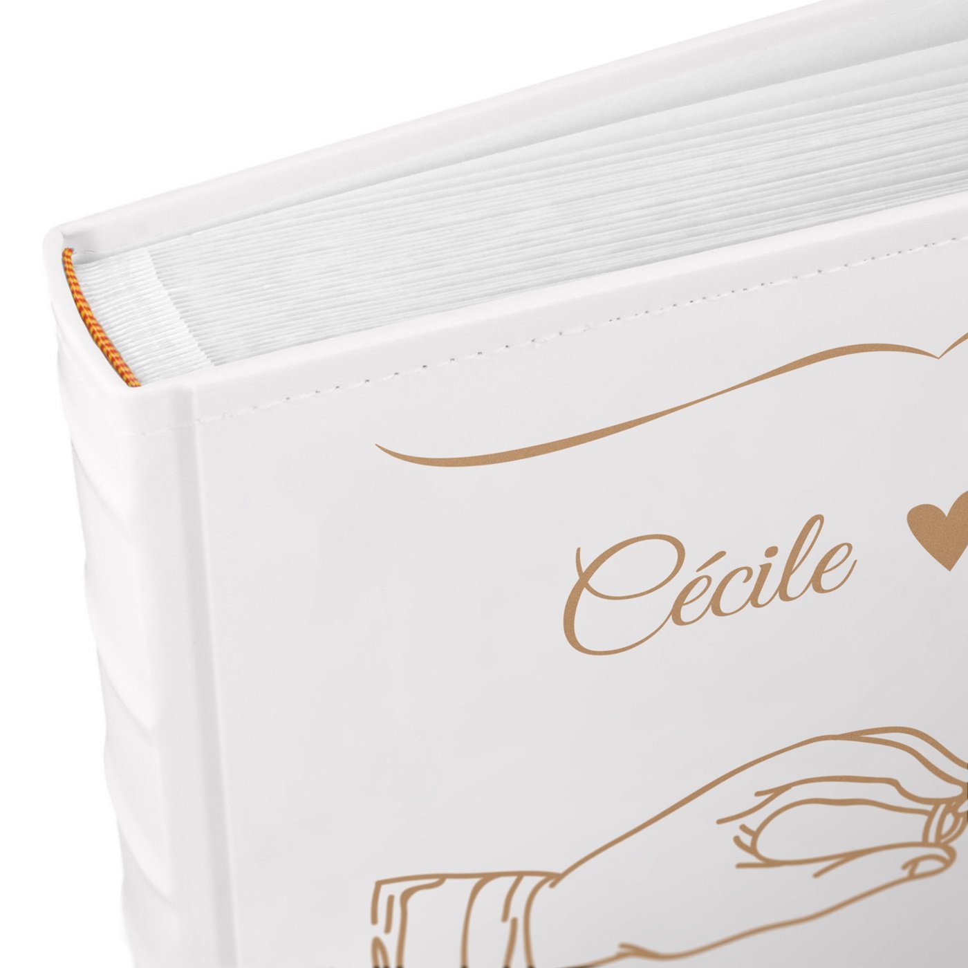 Murrano Large Format Photo Album with Customization for Wedding Memories