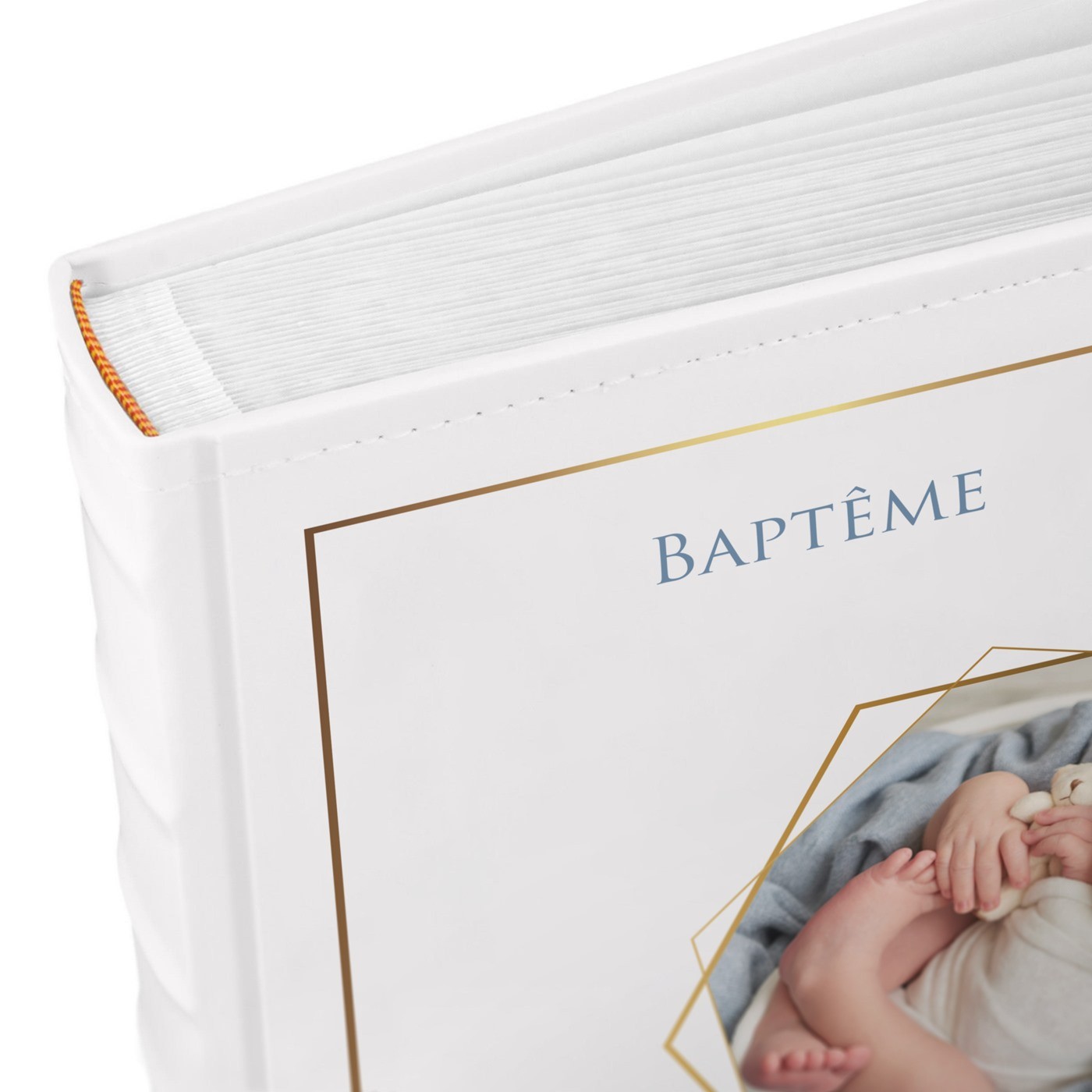 Murrano Photo Album 10x15 with Printed Cover for Children's Baptism