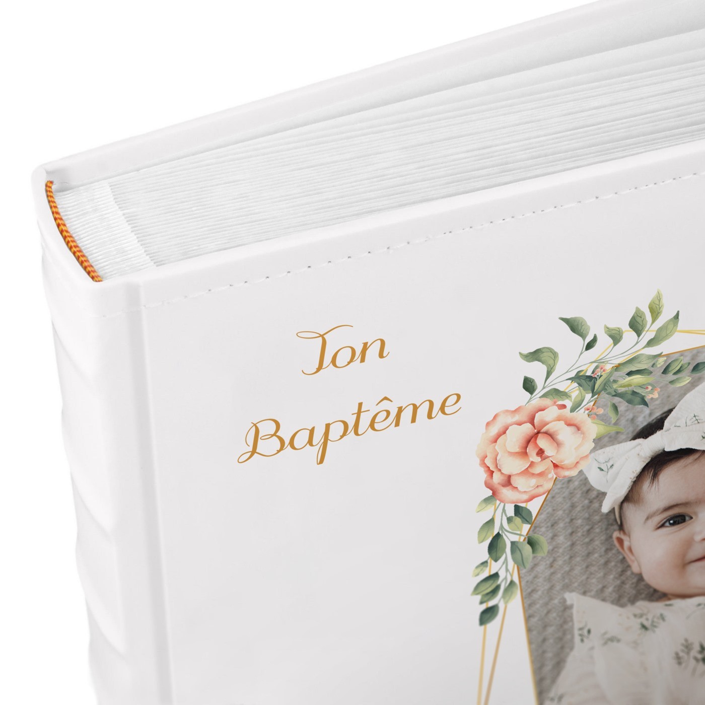 Album photo baptême bébé fille Murrano 10x15
