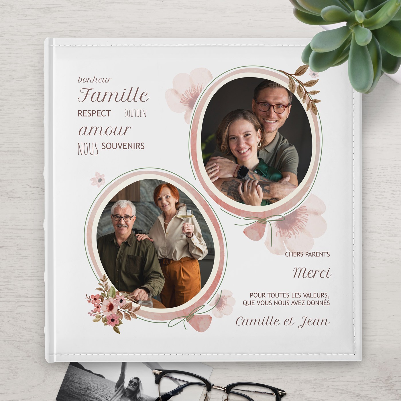 Álbum de fotos Murrano 10x15 con impresión personalizada