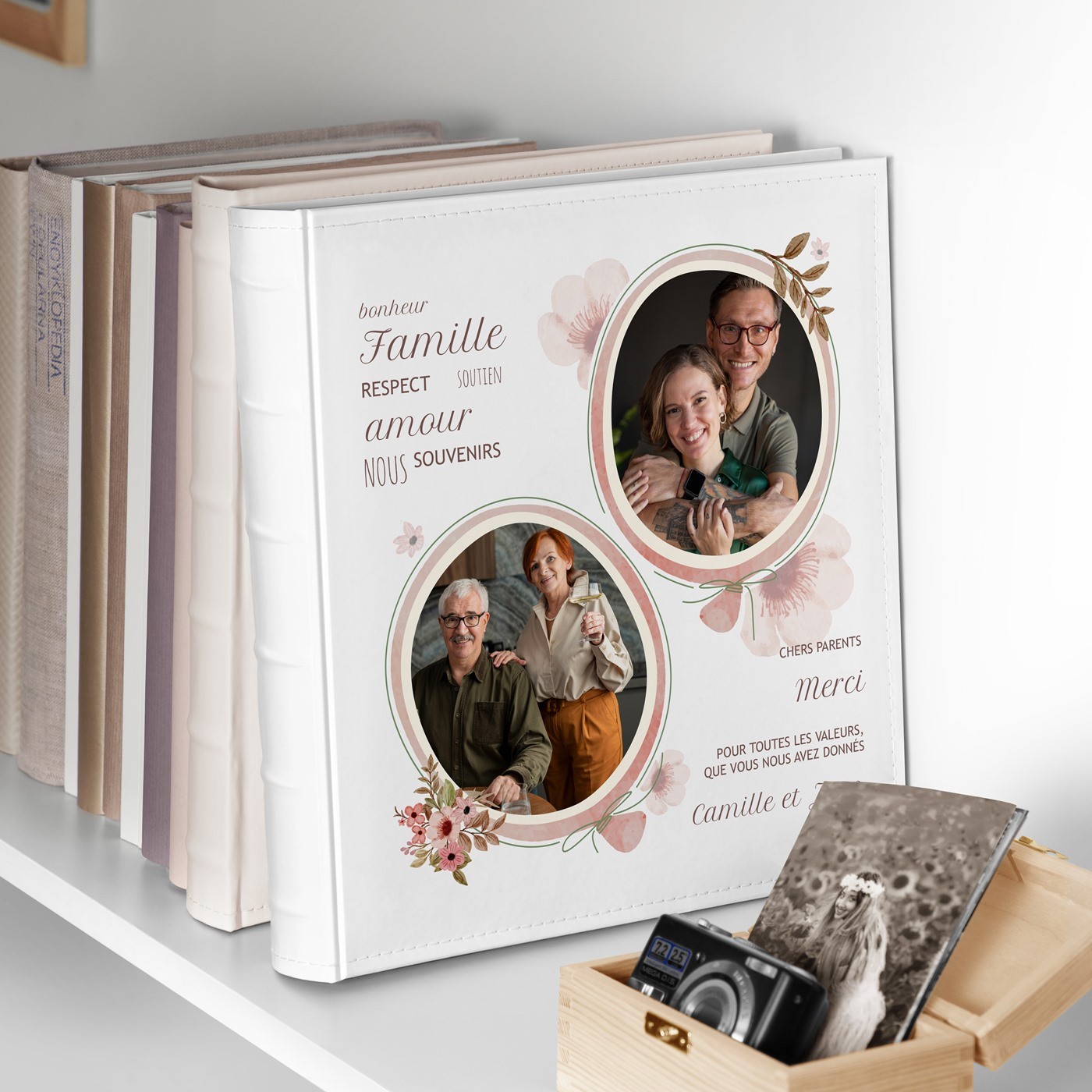 Álbum de fotos Murrano 10x15 con impresión personalizada