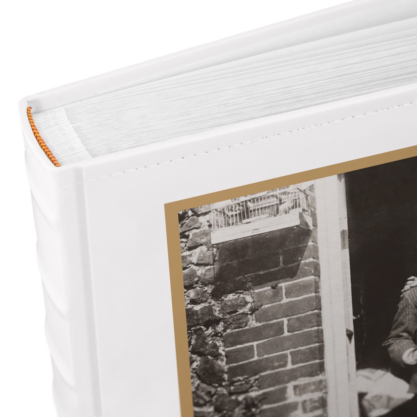 Murrano Photo Album 10x15 with Custom Print on Cover for Grandpa