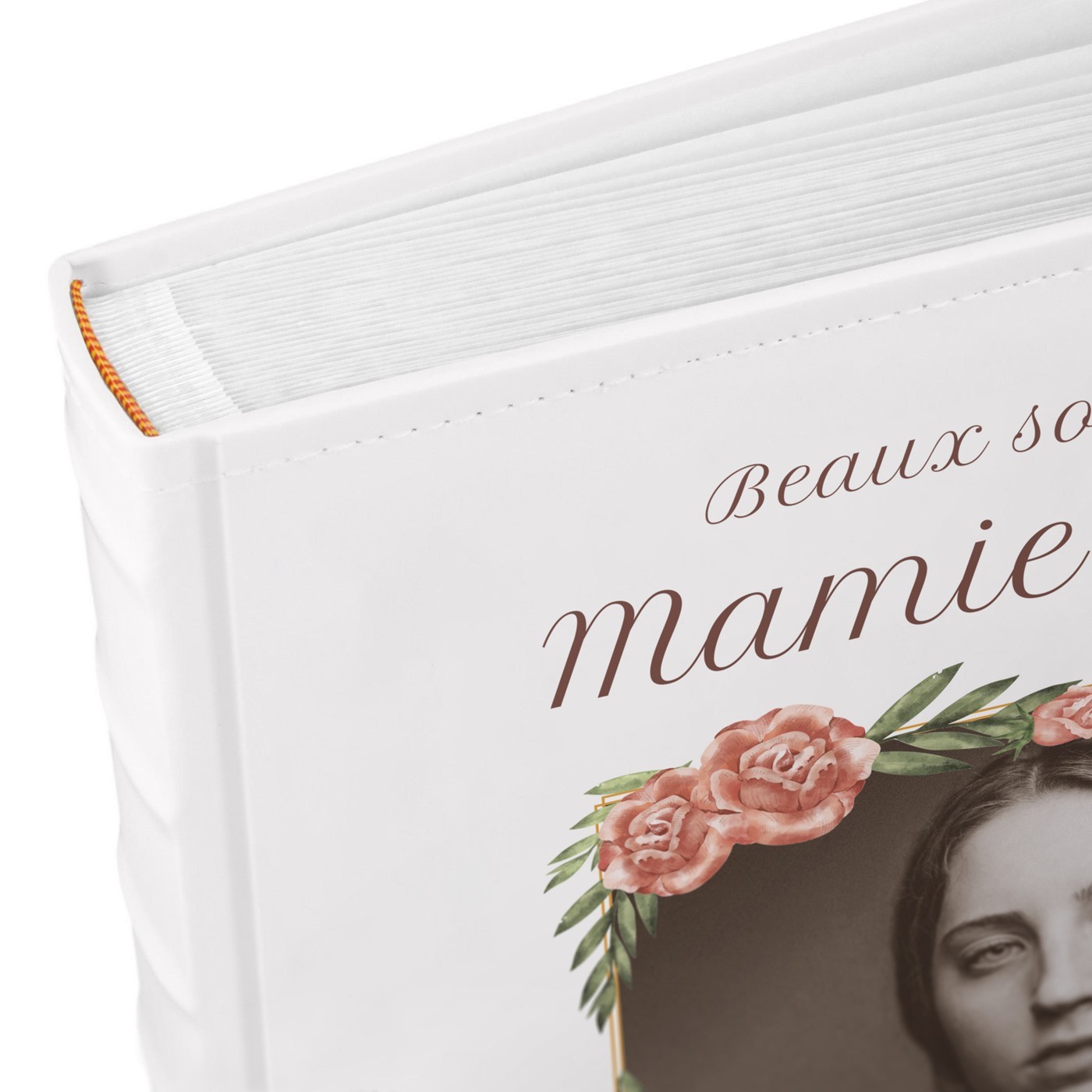 Murrano Photo Album 10x15 with Printed Cover for Grandparents
