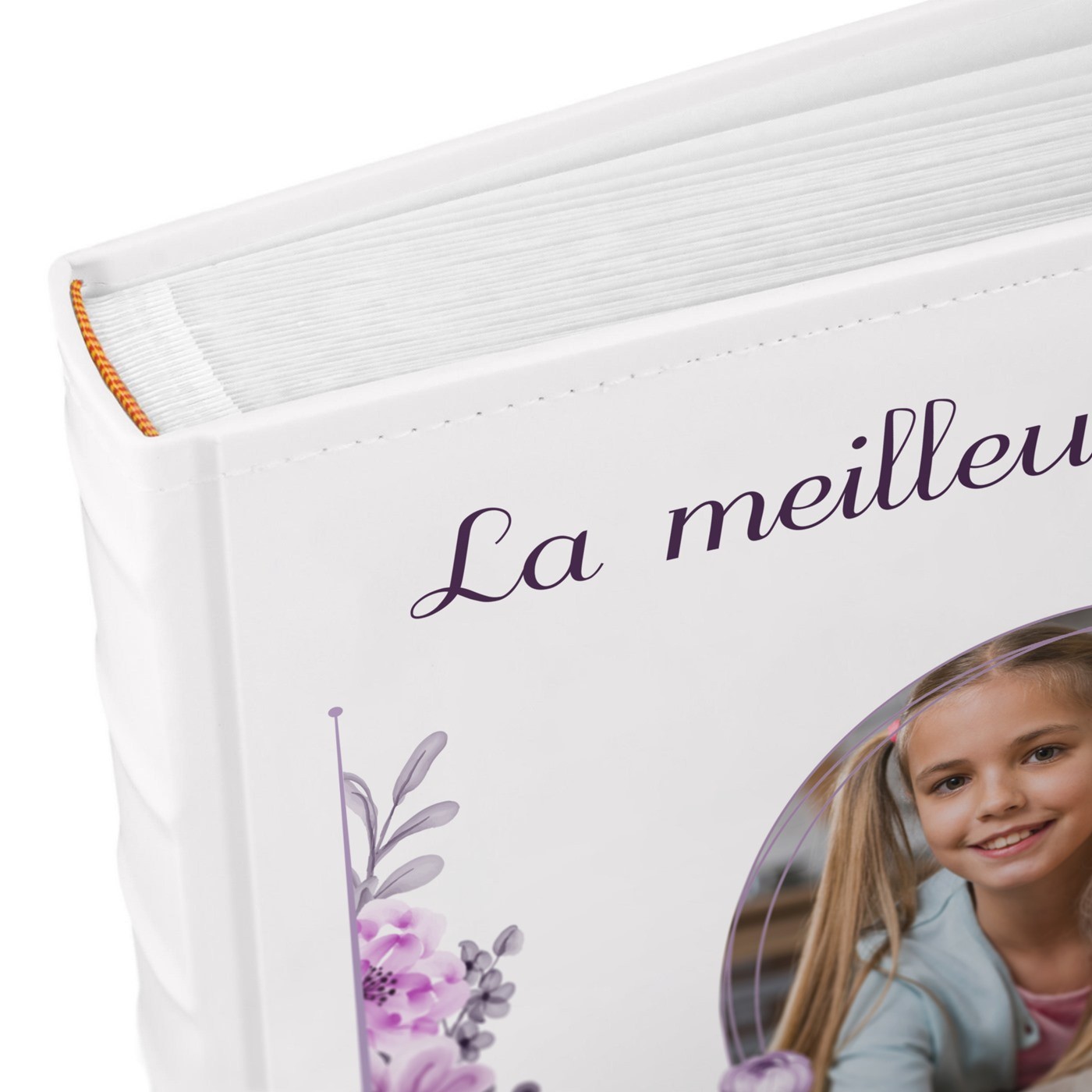 Murrano Photo Album 10x15 with Custom Print on Cover for Grandma