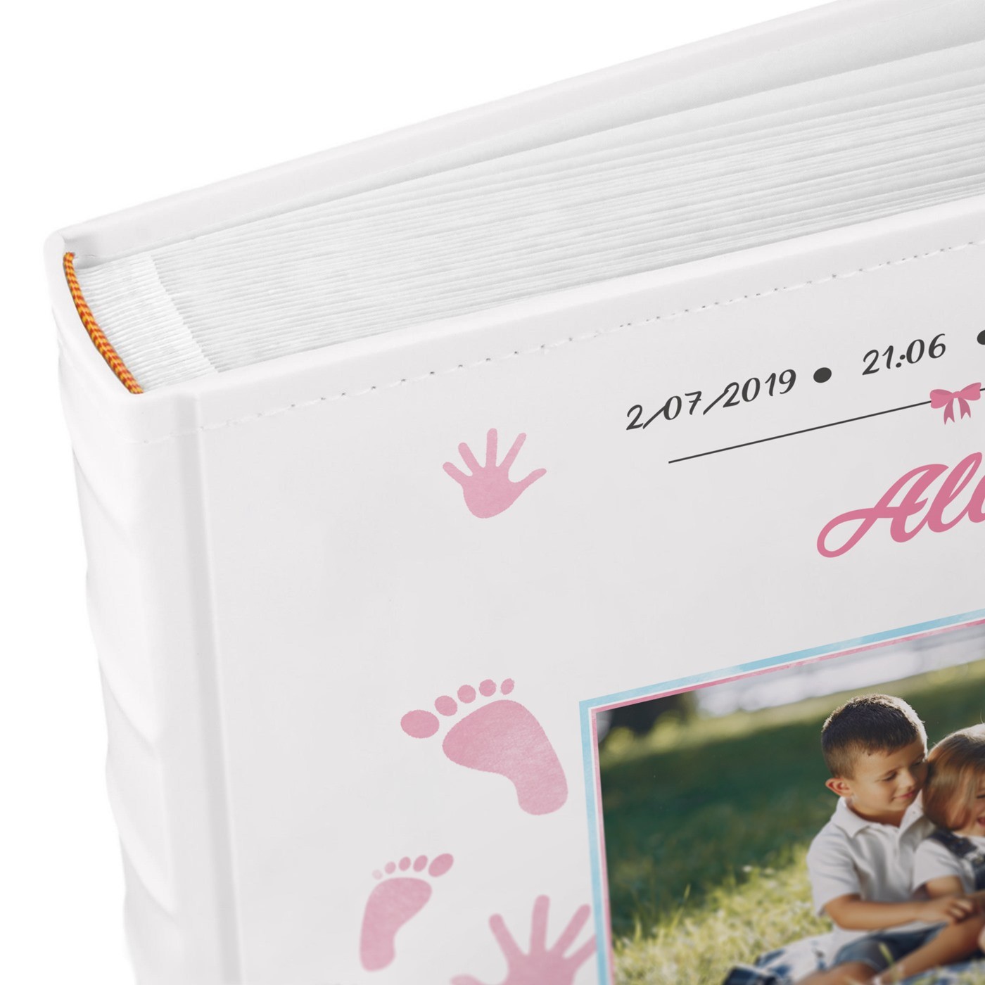 Murrano Photo Album 10x15 with Printed Cover for Baby Newborn