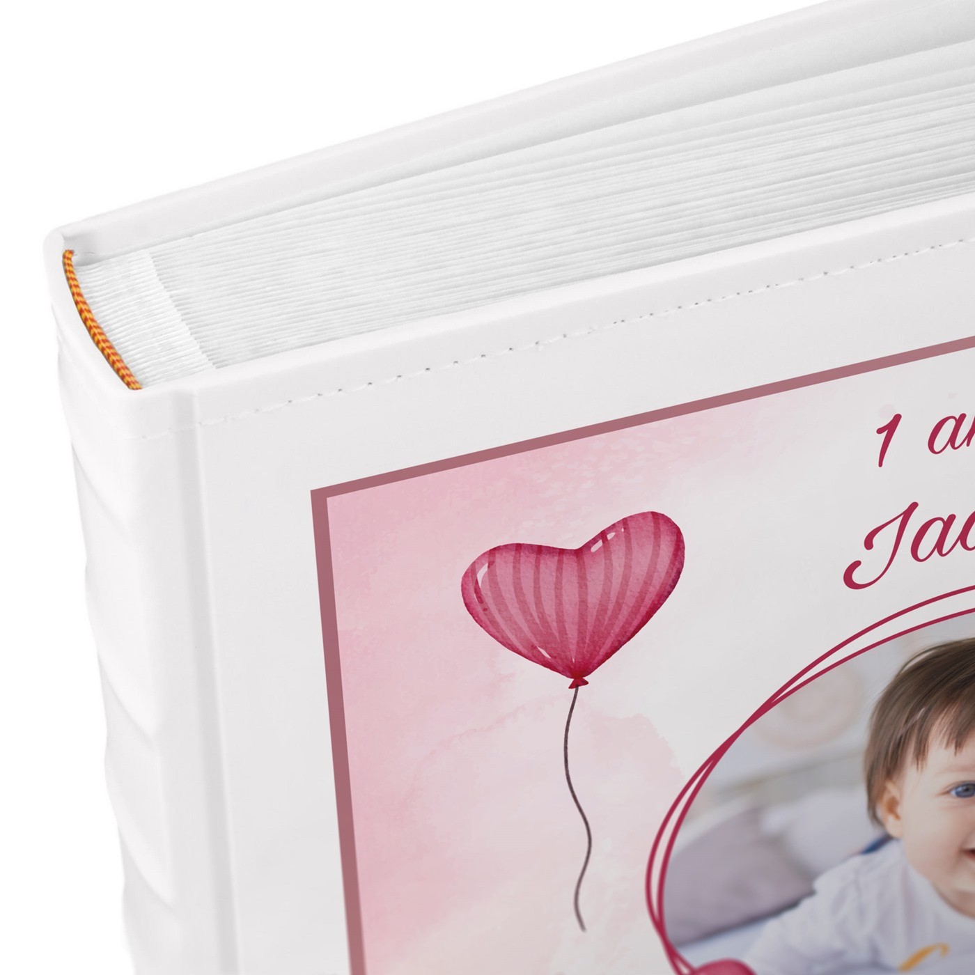 Murrano Photo Album 10x15 for Girl's 1st Birthday