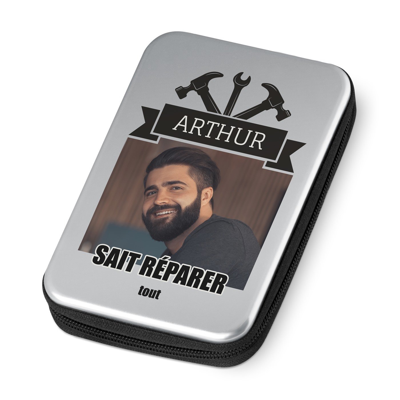 Caja de herramientas personalizada Murrano para hombres