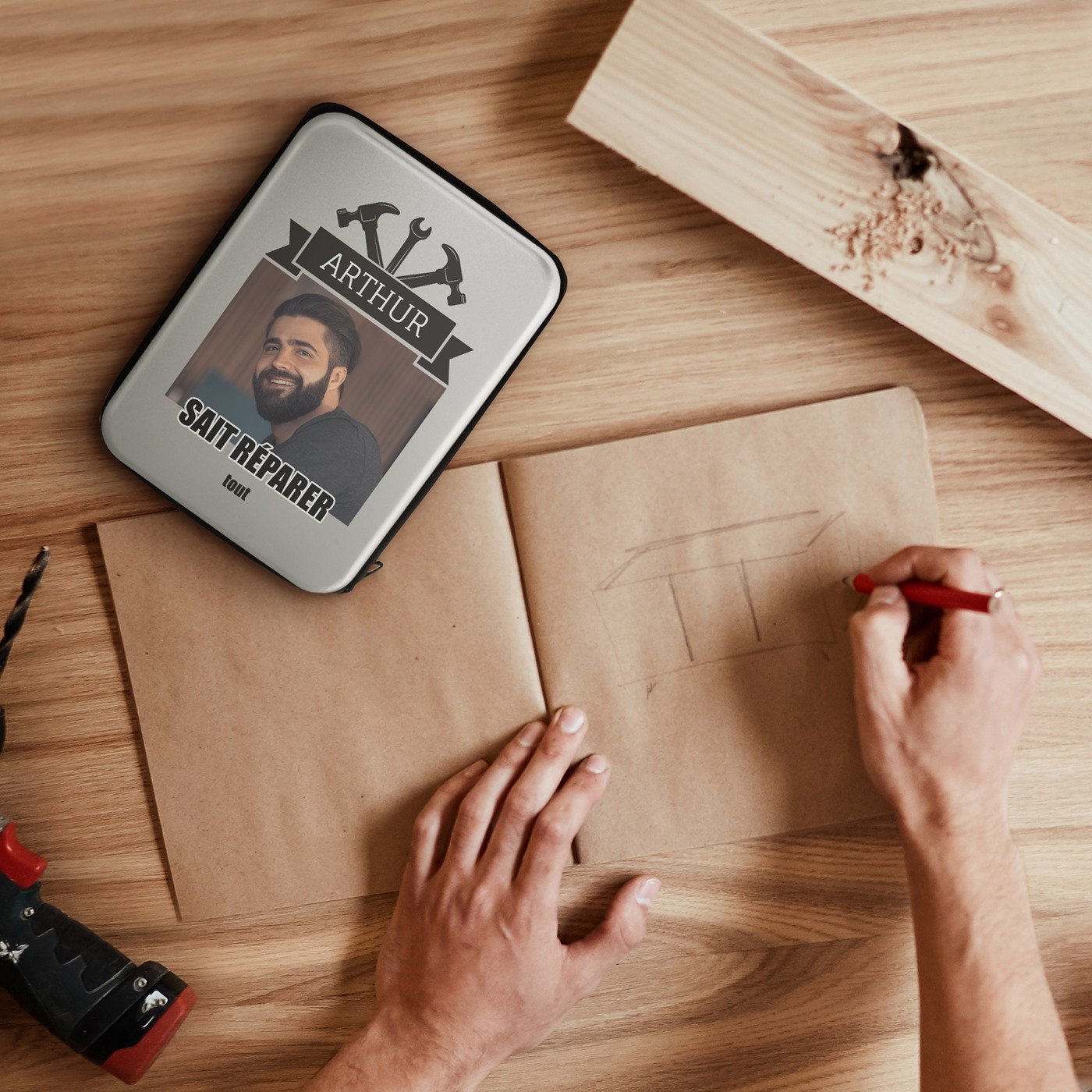 Personalized Tool Box by Murrano for Men