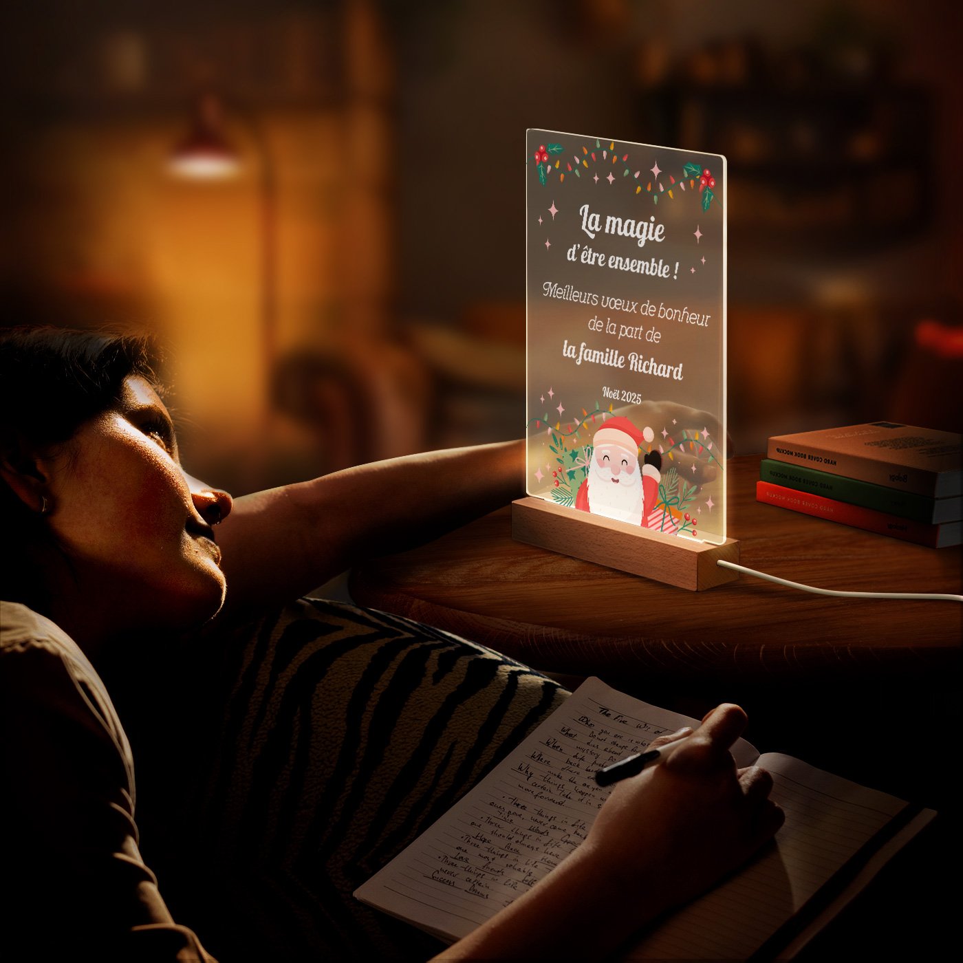 Murrano Customized XL LED Lamp for Christmas