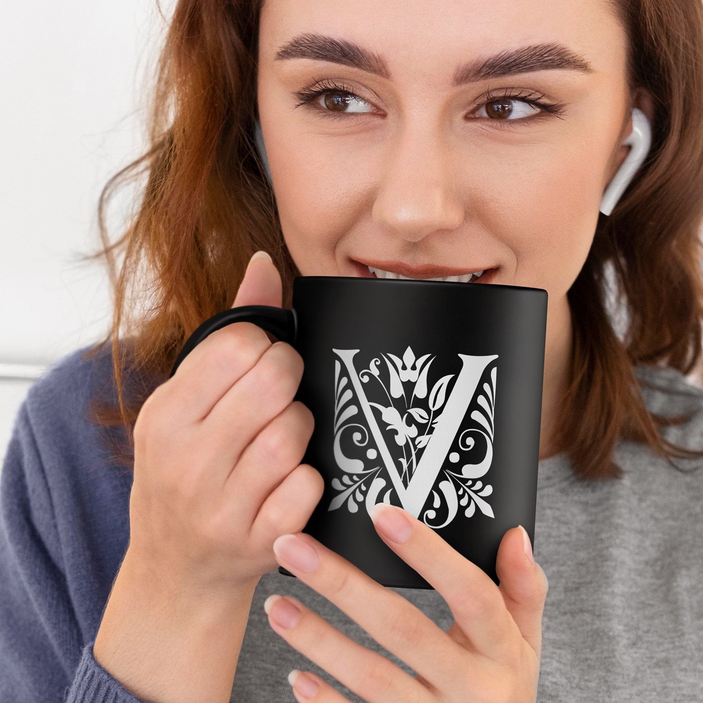 Set de tazas de cerámica personalizadas Murrano para parejas